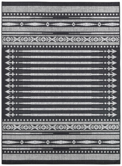 Long Island Alaska Aztec Dark Grey Rug 5609-DM9K