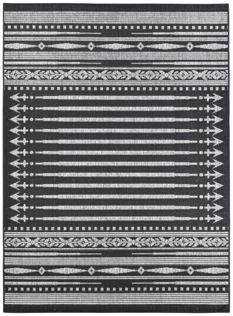 Long Island Alaska Aztec Dark Grey Rug 5609-DM9K