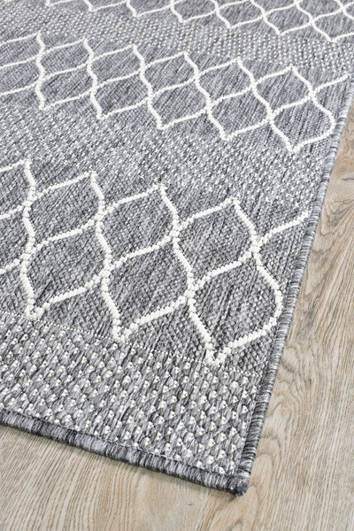 Long Island Alaska Dome Grey Rug 6826-GU6E