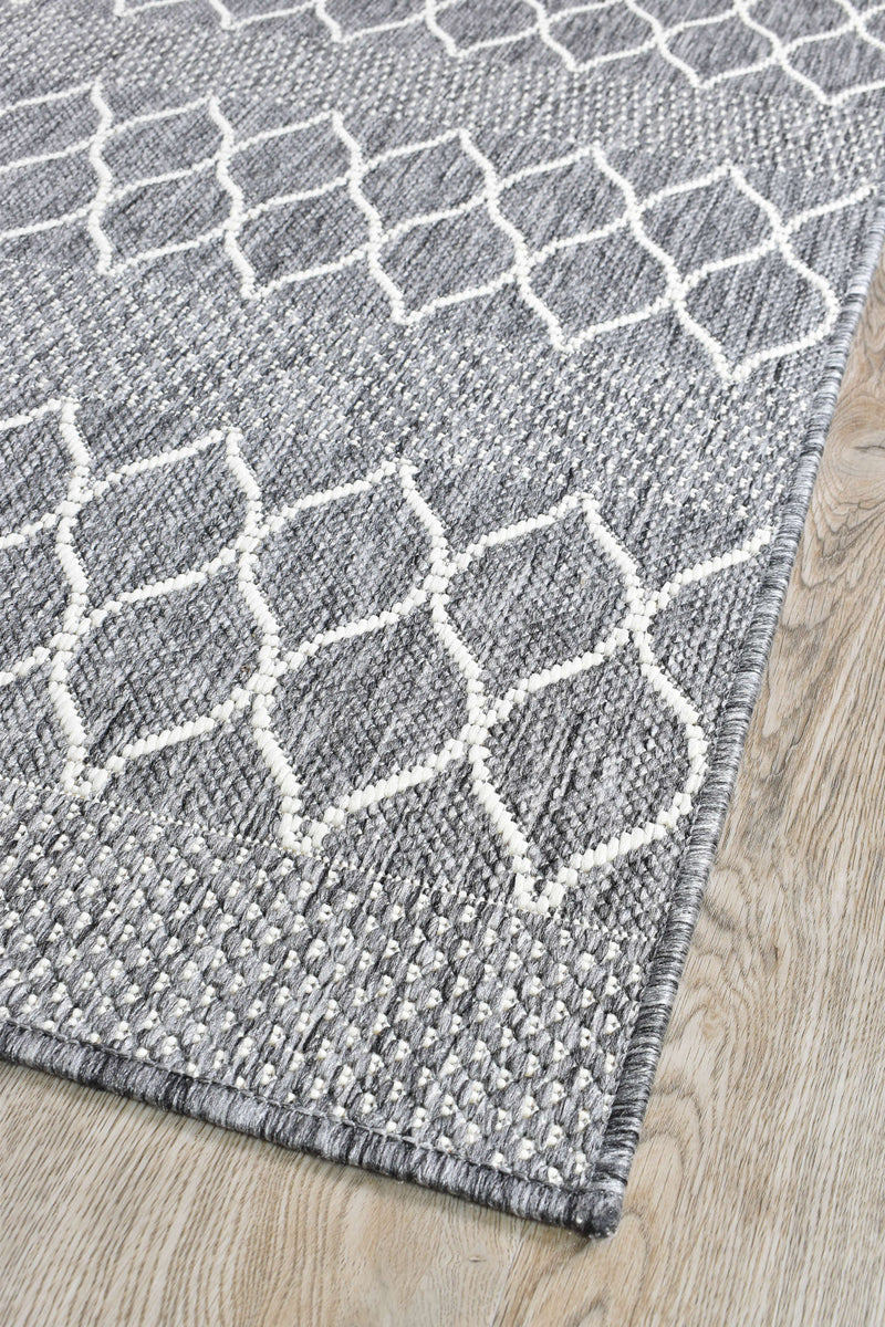 Long Island Alaska Dome Grey Runner Rug 6826-GU6E