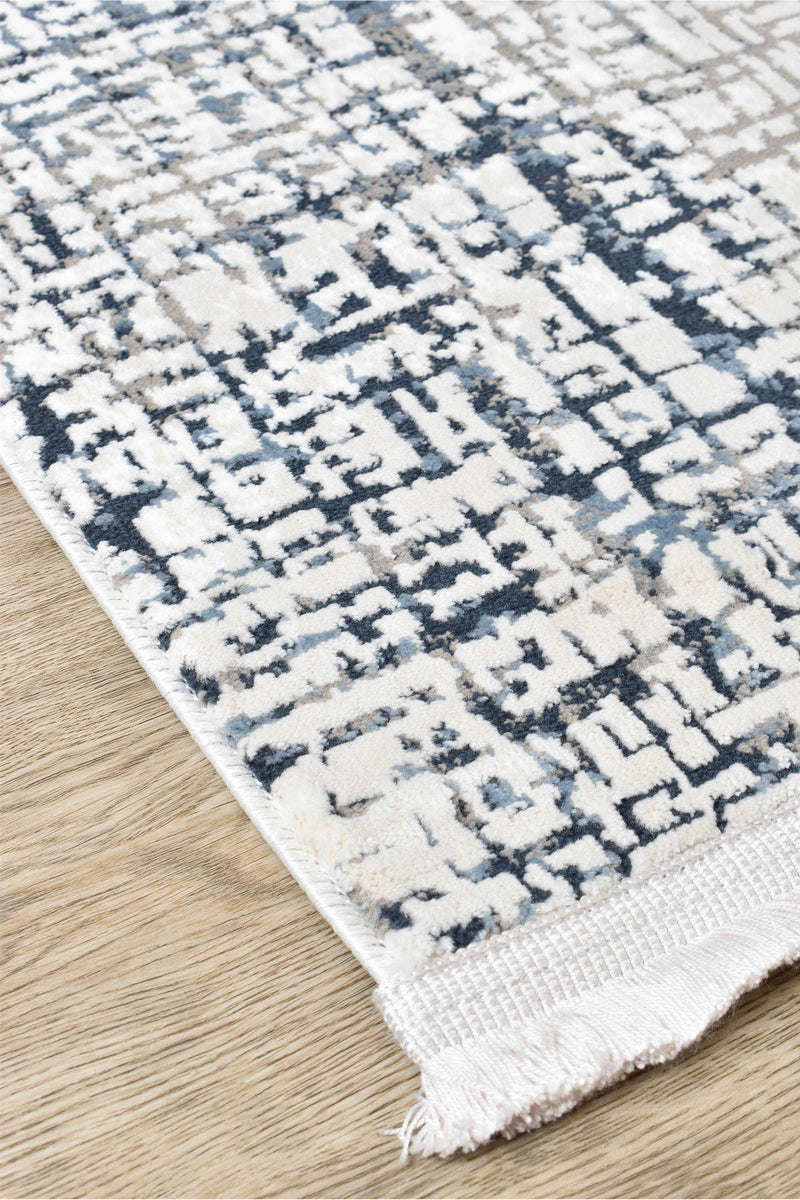 Amara Sandy Navy Gorge Rug  25420A