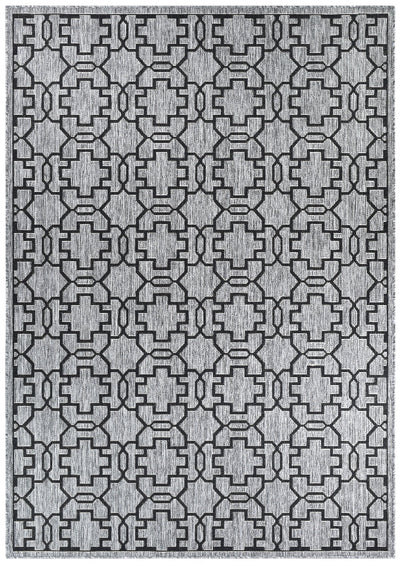 Long Island Alaska Adana Grey Black Rug 208-DM9E