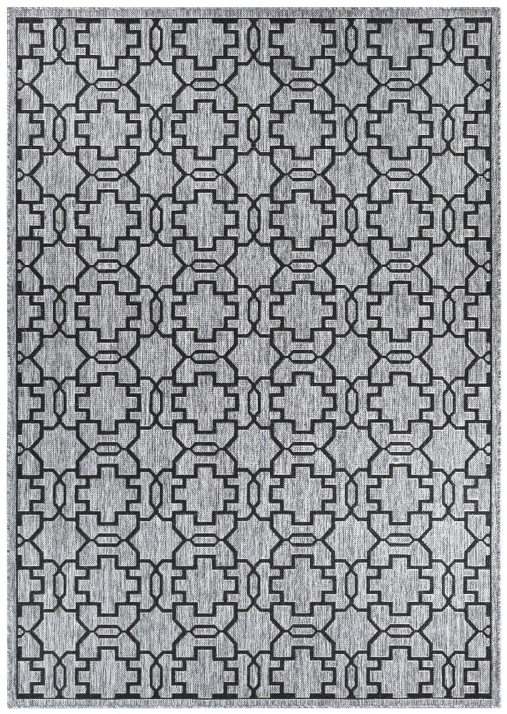 Long Island Alaska Adana Grey Black Rug 208-DM9E