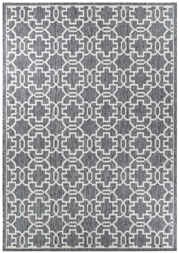 Long Island Alaska Adana Grey Cream Rug 208-GU6E