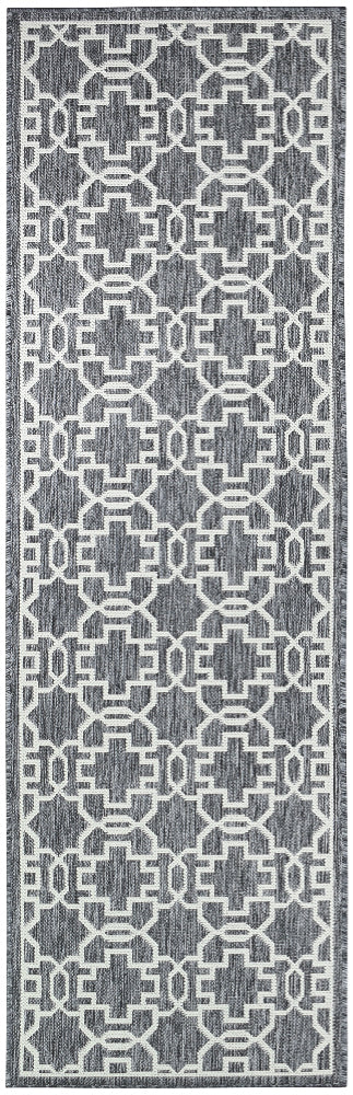 Long Island Alaska Adana Grey Cream Rug 208-GU6E