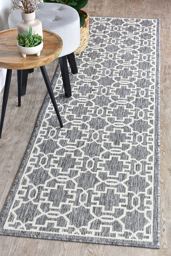 Long Island Alaska Adana Grey Cream Rug 208-GU6E