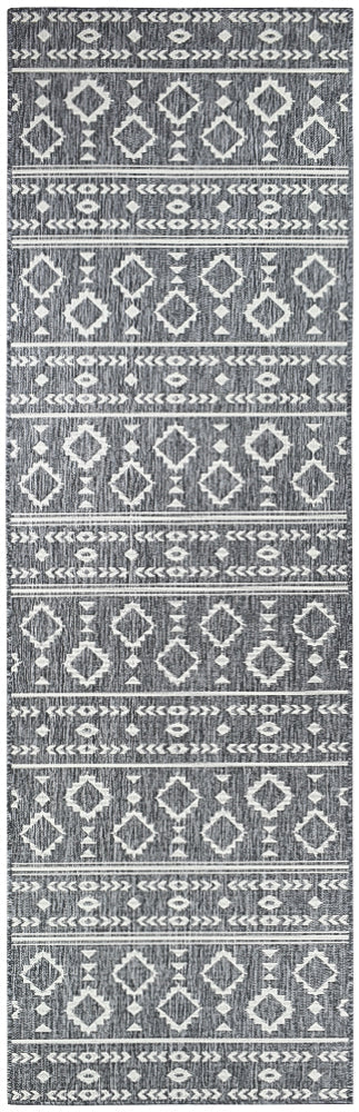 Long Island Alaska Zulu Grey Cream Rug 3333-GU6E