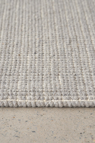 Madras Parker Dove Rug
