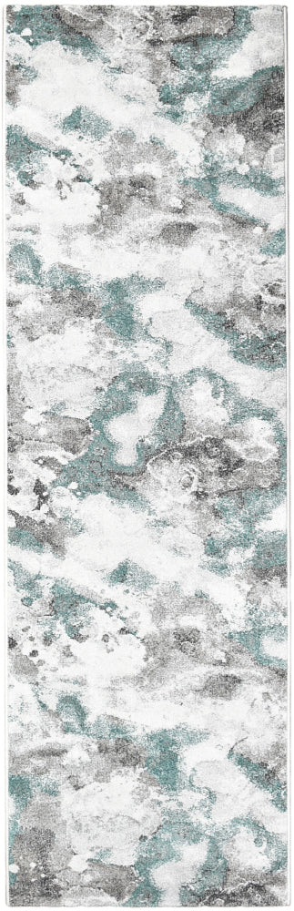 Chester Green White Runner Rug 34035, Rugs Online Rugs Sydney Australia, fast & free shipping Australia-wide.