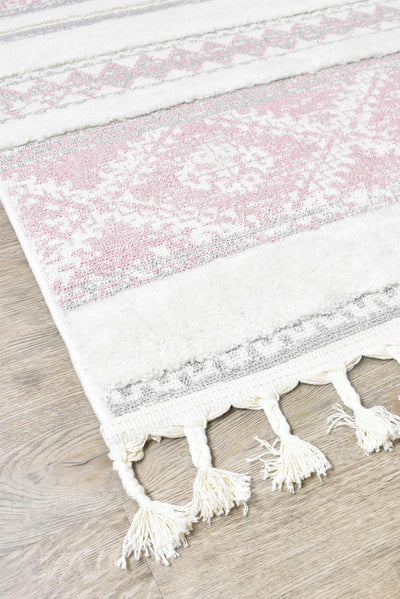 August Soft Pink Rug B0359A