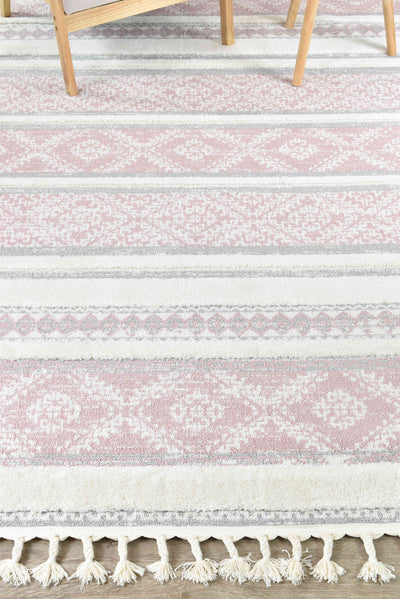 August Soft Pink Rug B0359A