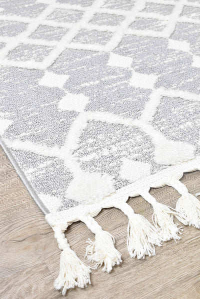 August Winter Grey Rug B0361A