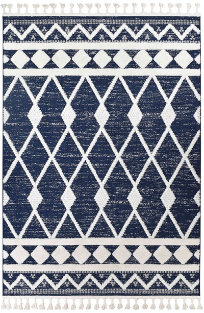 August Navy Rug B0370A, Rugs Online Rugs Sydney Australia, www.rugsonlinerugs.com.au