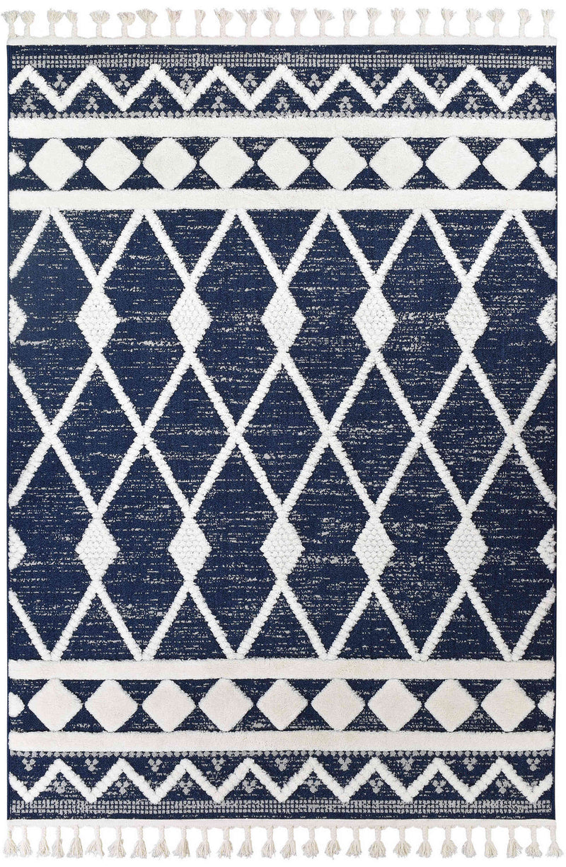 August Navy Rug B0370A, Rugs Online Rugs Sydney Australia, www.rugsonlinerugs.com.au