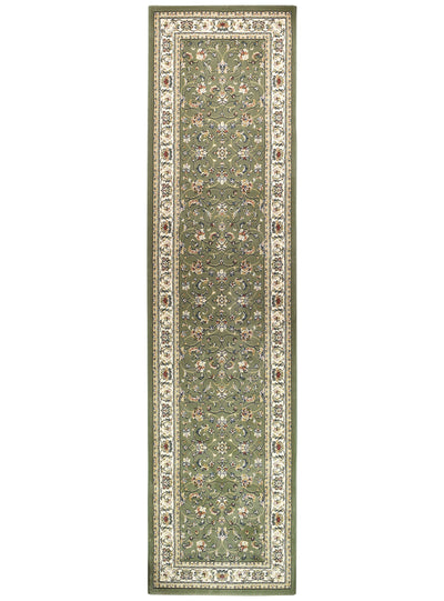 Royal Keshan Green Runner Rug 55368 4464, Rugs Online Rugs Sydney Australia, www.rugsonlinerugs.com.au