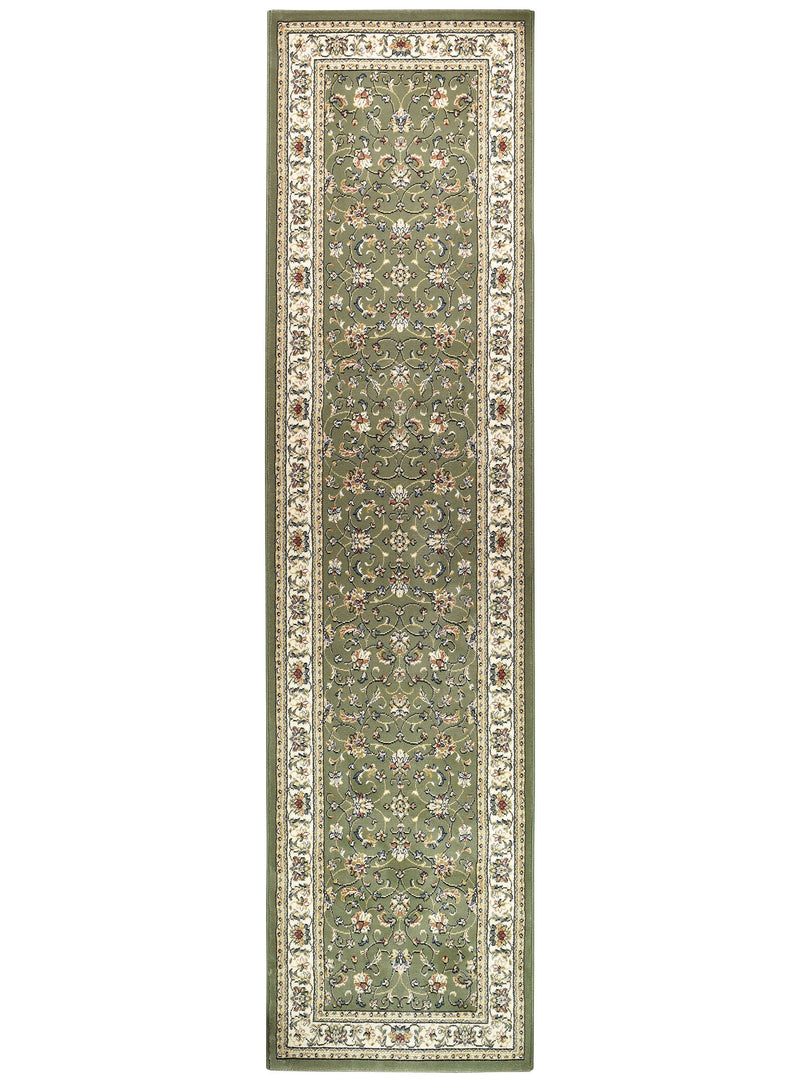 Royal Keshan Green Runner Rug 55368 4464, Rugs Online Rugs Sydney Australia, www.rugsonlinerugs.com.au