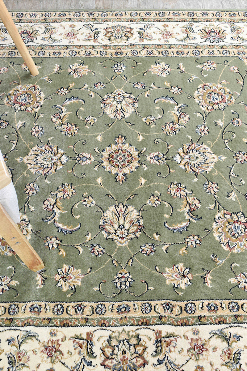 Royal Keshan Green Rug 55368 4464