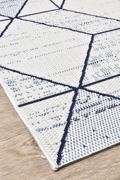 Mirada White Blue 47277-396 Rug