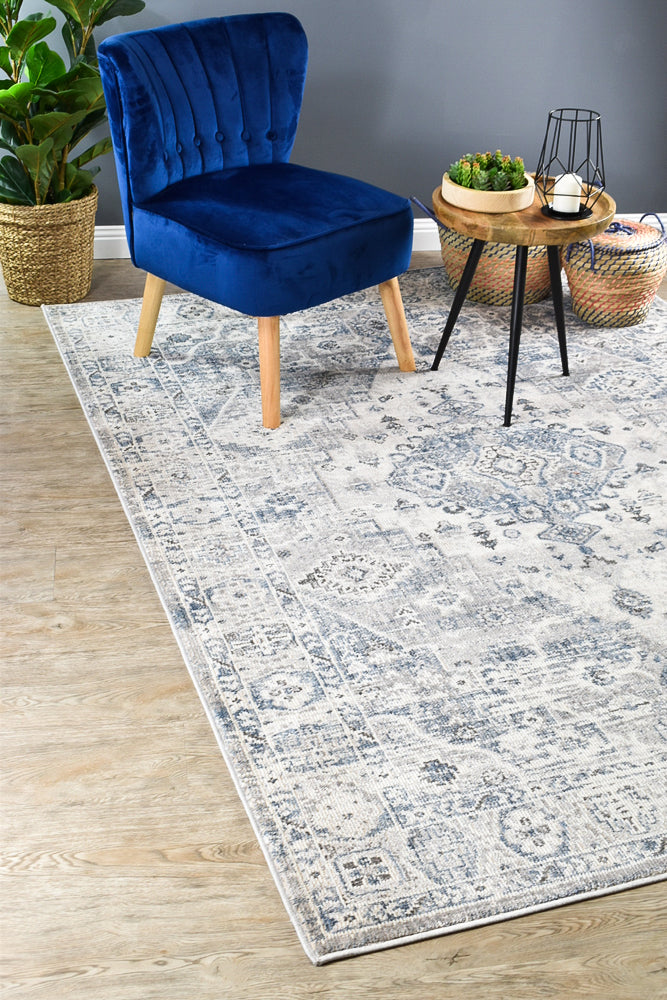 Medina Azari Blue L.Grey Rug 0320C