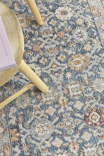 Medina Garden Dark Blue Rug A156A