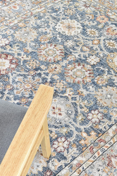 Medina Garden Dark Blue Rug A156A