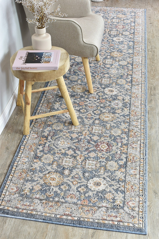 Medina Garden Dark Blue Rug A156A