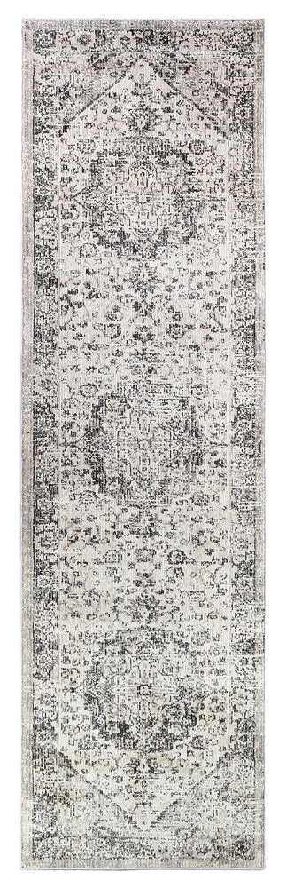 Medina Kate Grey Runner Rug 0321B