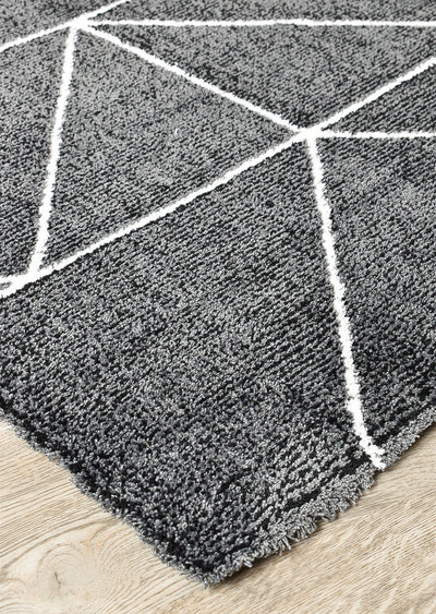 Chiapas Willow Berber Black Rug 63252-930