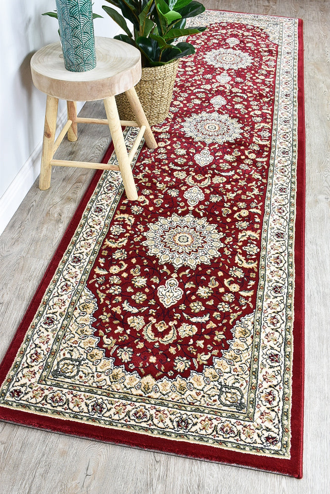 Royal Decora Red Runner Rug 55246 1464,Rugs Online Rugs Sydney Australia, www.rugsonlinerugs.com.au 