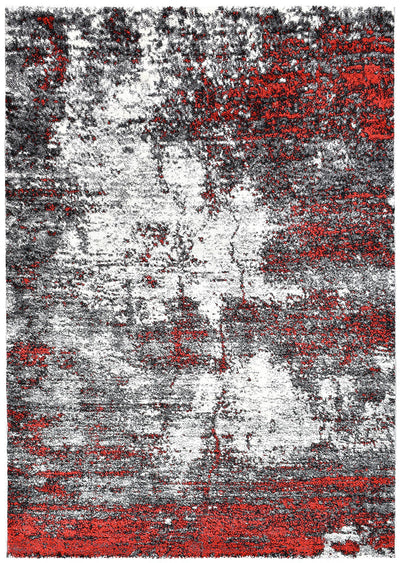 Milan Dahlia 651 White Red Rug, Rugs Online Rugs Sydney Australia, www.rugsonlinerugs.com.au