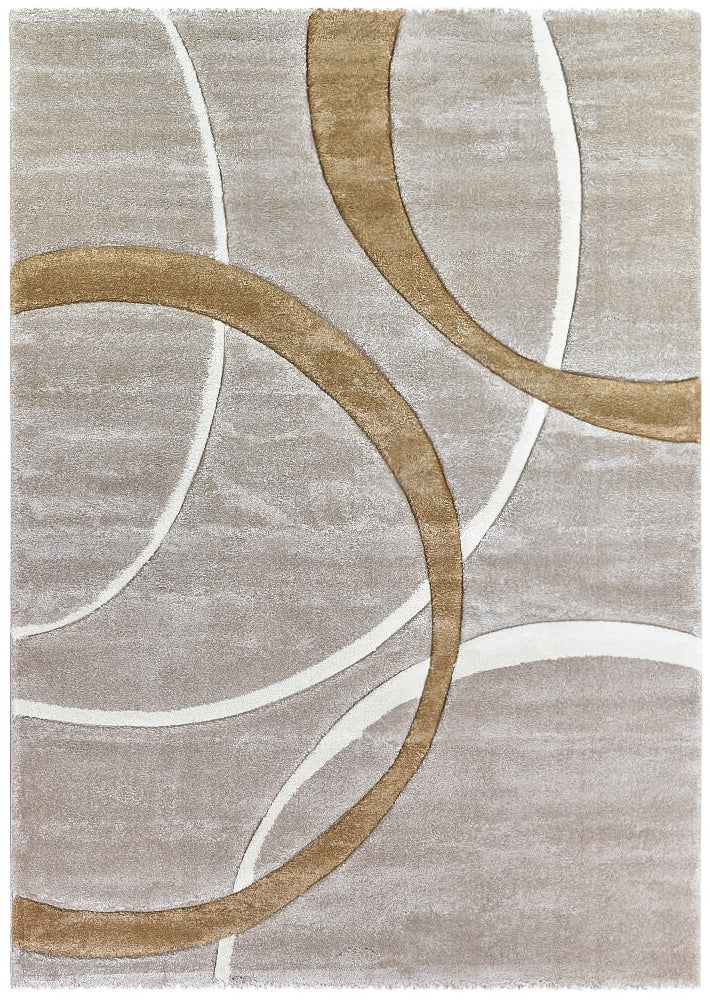 Milan Dahlia 798 Beige Dark Beige Rug 