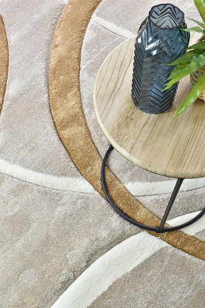 Milan Dahlia 798 Beige Dark Beige Rug