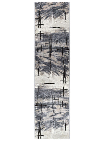 Mona 726A Grey Brown Runner Rug, Rugs Online Rugs Sydney Australia, www.rugsonlinerugs.com.au