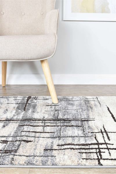 Mona  726A Grey Brown Rug