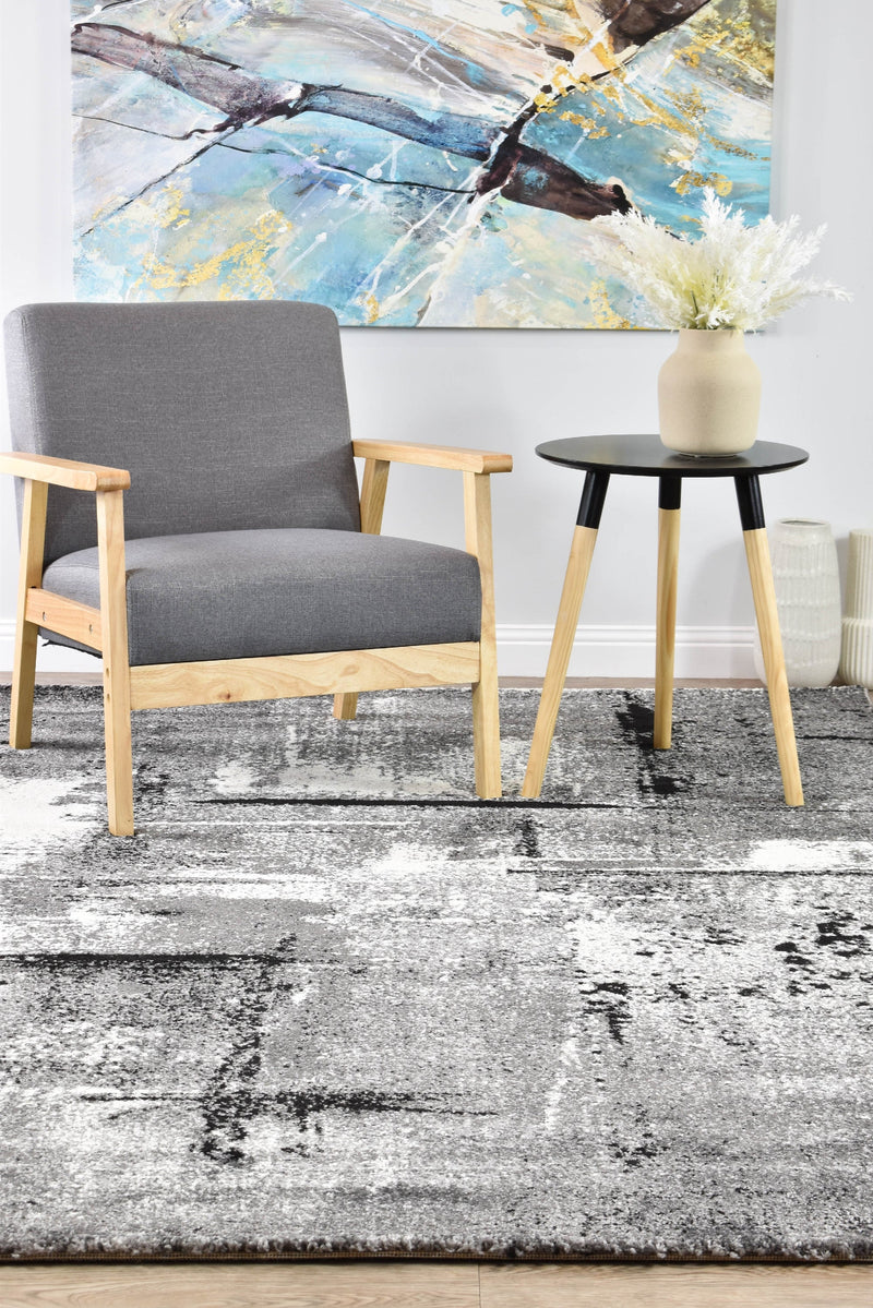 Mona 53A Light Grey Dark Grey Rug, Rugs Online Rugs Sydney Australia, www.rugsonlinerugs.com.au