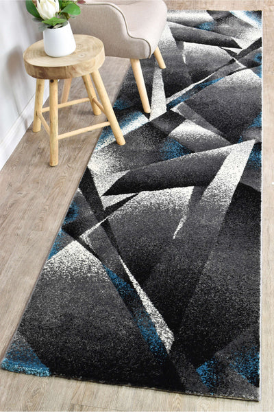 Mona 54B Grey Turquoise Rug