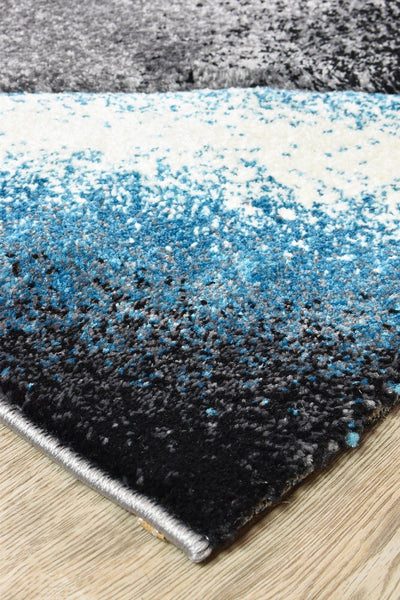 Mona 54B Grey Turquoise Rug