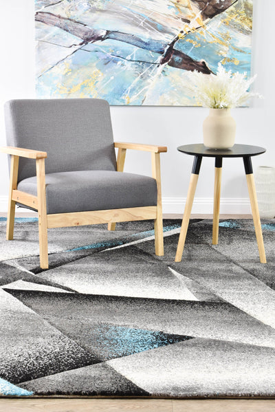 Mona 54B Grey Turquoise Rug, Rugs Online Rugs Sydney Australia, www.rugsonlinerugs.com.au