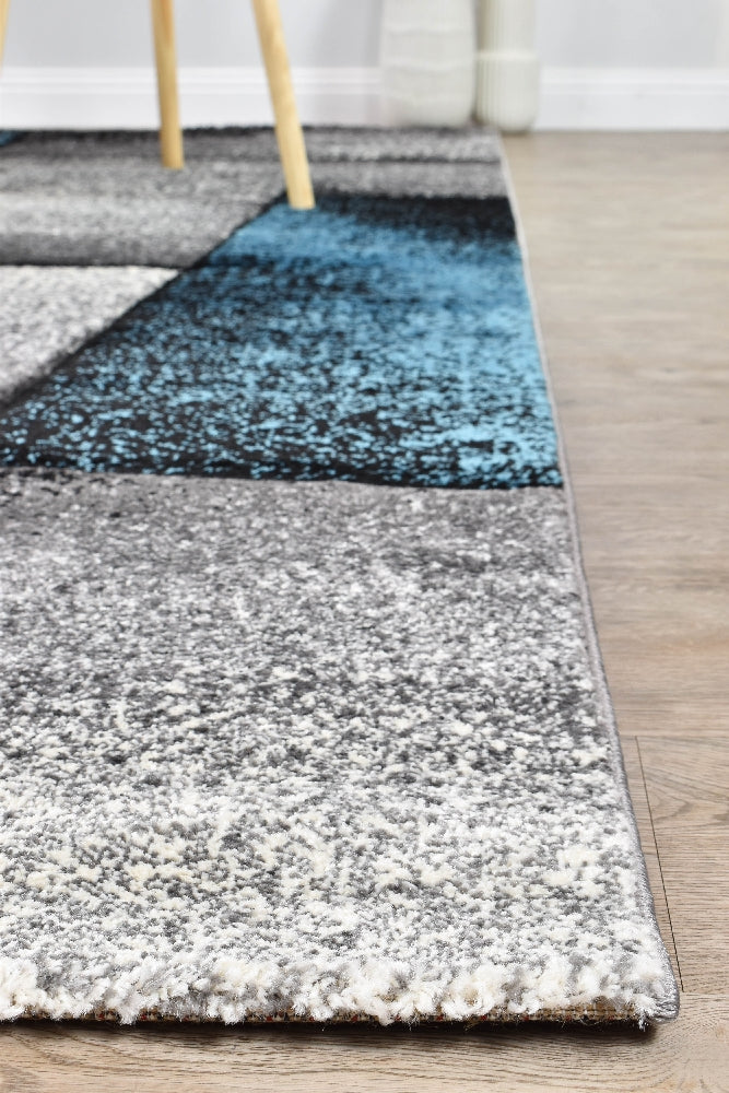 Mona 97A Grey Turquoise Rug