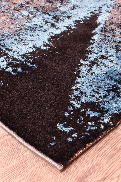 Mona 98A Grey Turquoise Rug