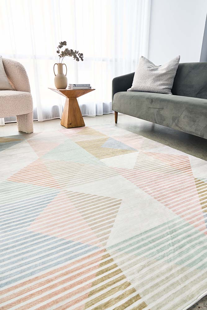 Revive Dali Pastel Washable Rug, Rugs Online Rugs Sydney Australia, www.rugsonlinerugs.com.au