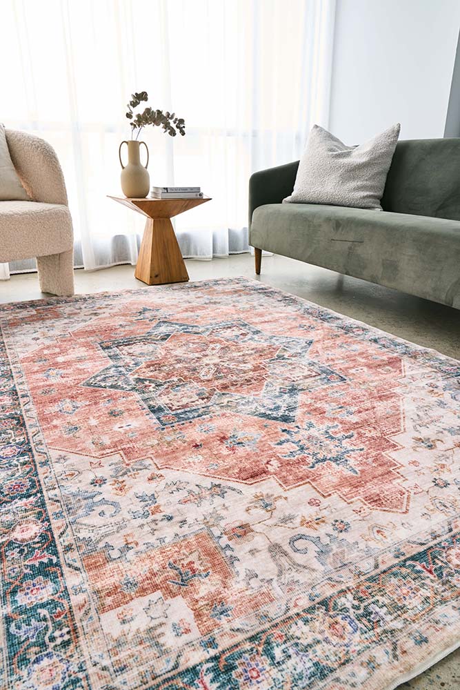 Revive Lila Rust Rug, Rugs Online Rugs Sydney Australia, www.rugsonlinerugs.com.au