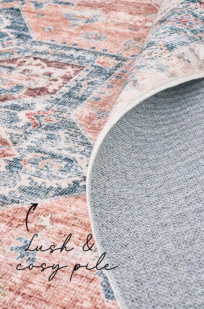 Revive Lila Rust Rug