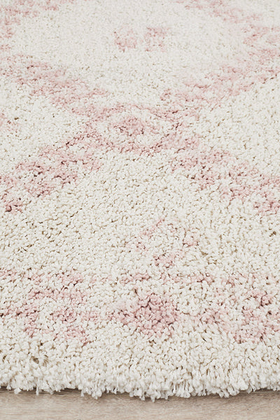 Saffron 33 Pink Rug