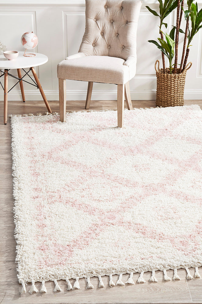 Saffron Shaggy Rug, Pink Kids Rugs, Rugs Online Rugs, Sydney Australia, www.rugsonlinerugs.com.au