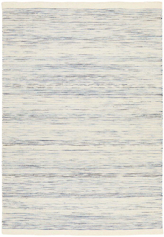 Skandinavian 310 Blue Wool Rug