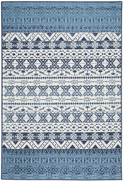 Seaside 3333 White Blue Rug