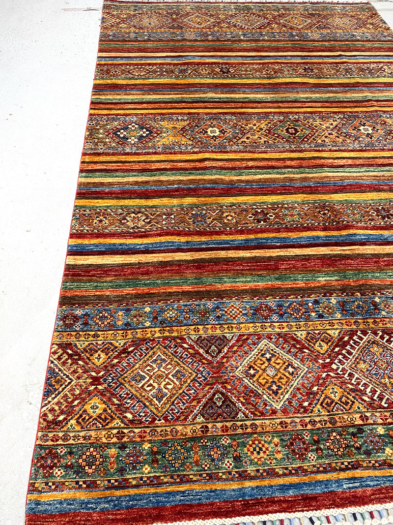 Kazak Suzani Khorjin Fine Veg Dye Rug (SKT550-1836) 325X200cm