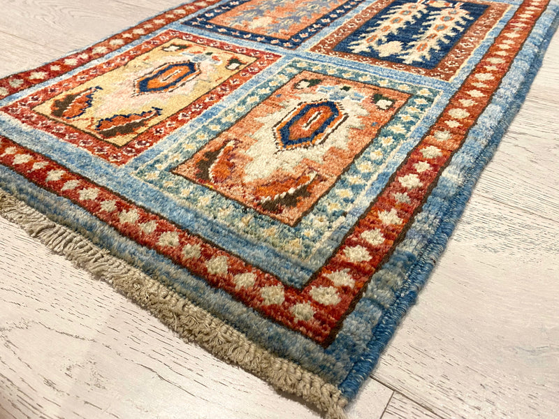 Chobi Vegi Dye Rug (550-1856) 99x54cm