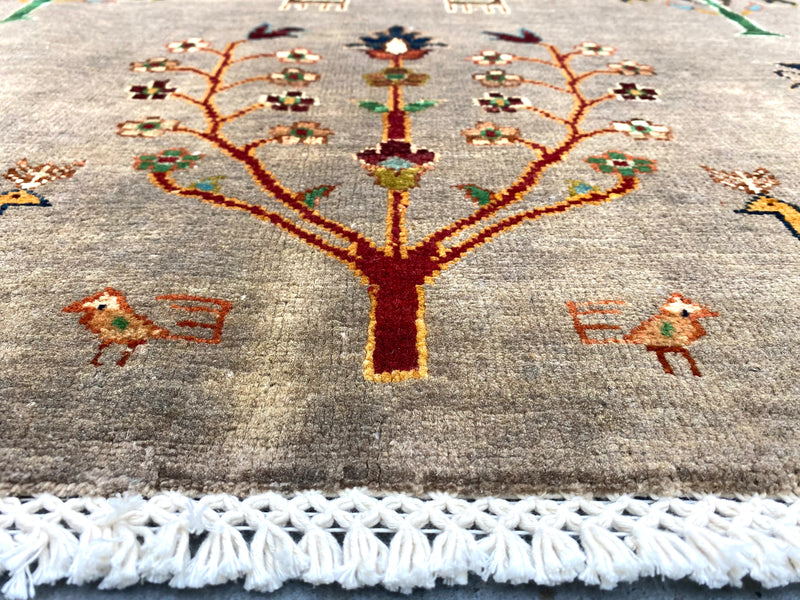 Derakhti Khorjin Kazak Handmade Rug (SKT550-1860) 243x177cm